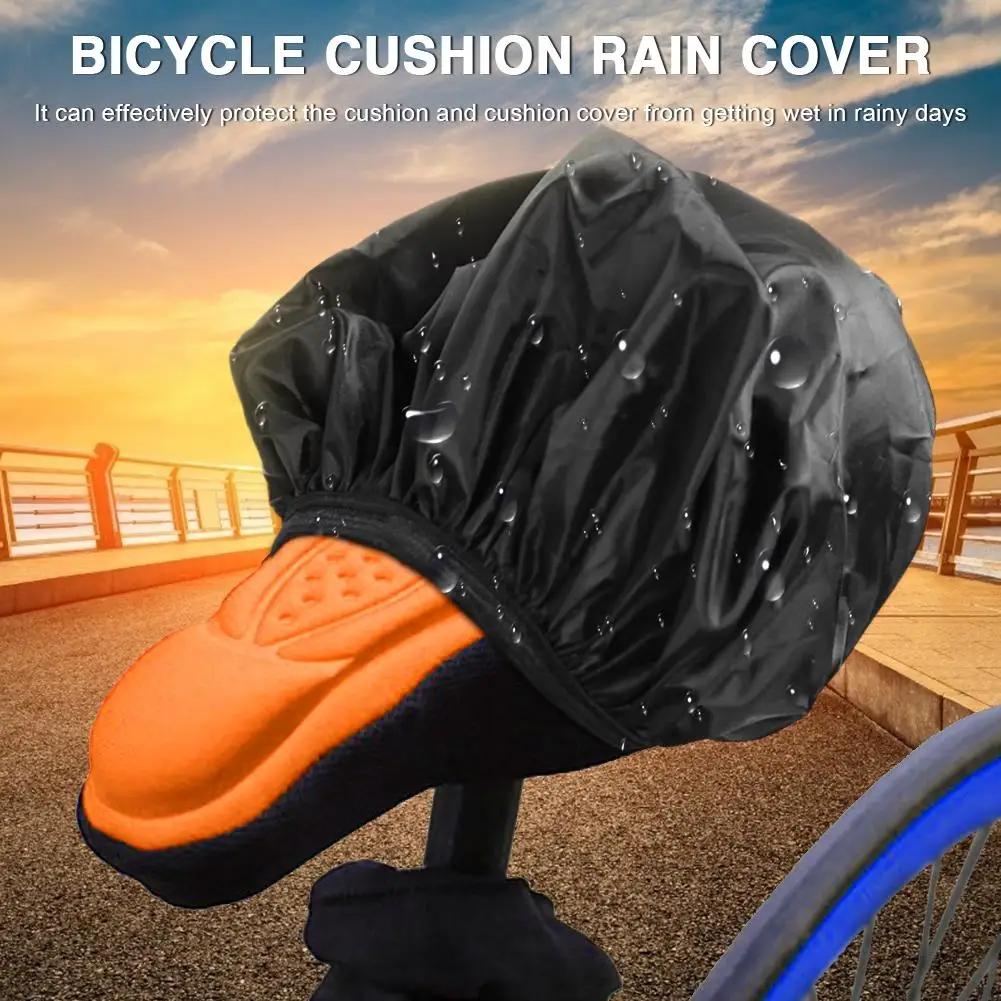 

Waterproof Bike Seat Cover Washable Bike Seat Cushion Cover Universal Rain Dust Protective Cushion for Mountain Bike