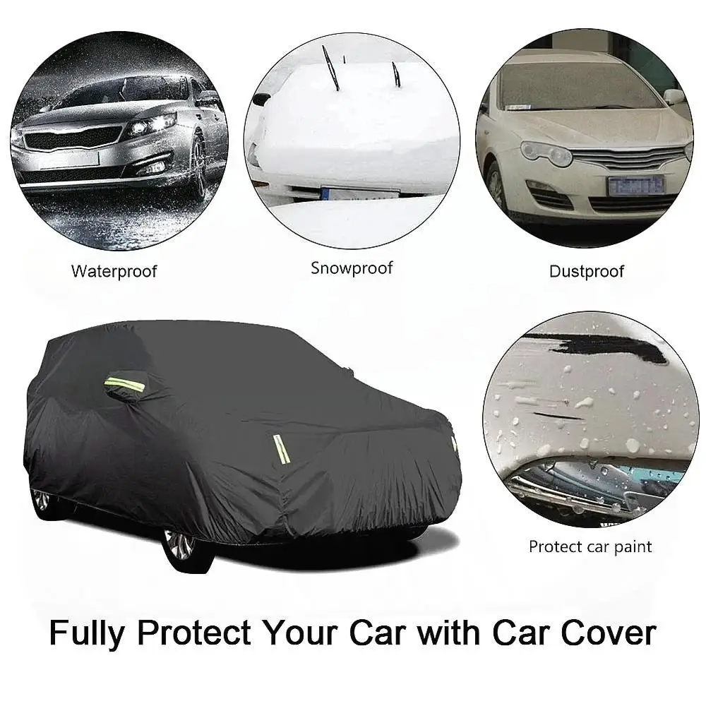 للحماية في الهواء الطلق غطاء الثلج مقاوم للماء لتويوتا هايلكس 2015 2022 الغبار ظلة اكسسوارات أغطية السيارات #5