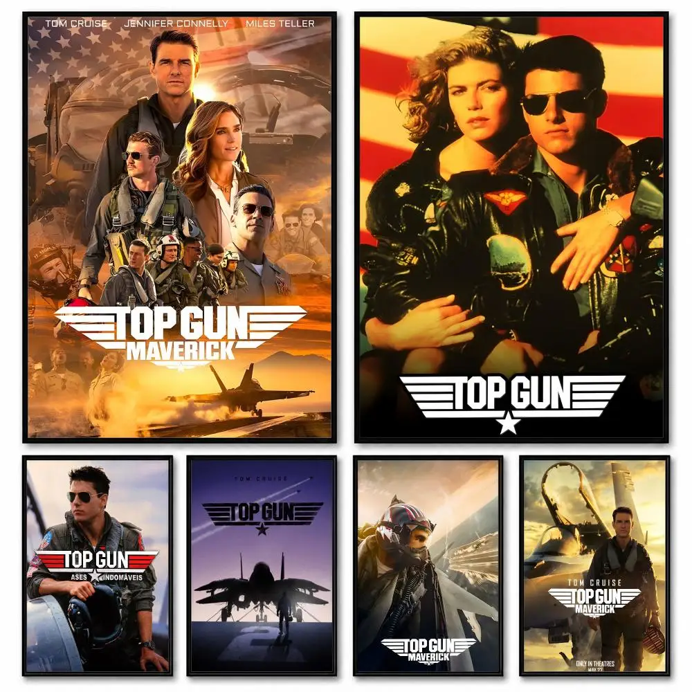 Top Gun Maverick Modern Movie Poster Room Decor Home Wall Art Printing Waterproof Garage BedRoom Posters Gift