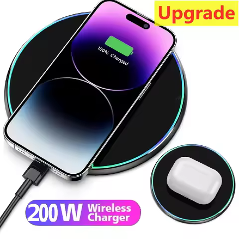 2025 Fast Wireless Charger Pad for iPhone 14 13 16 15 Pro Max Samsung Galaxy S22 S21 S23 S10 S9 Xiaomi Wireless Charging Station