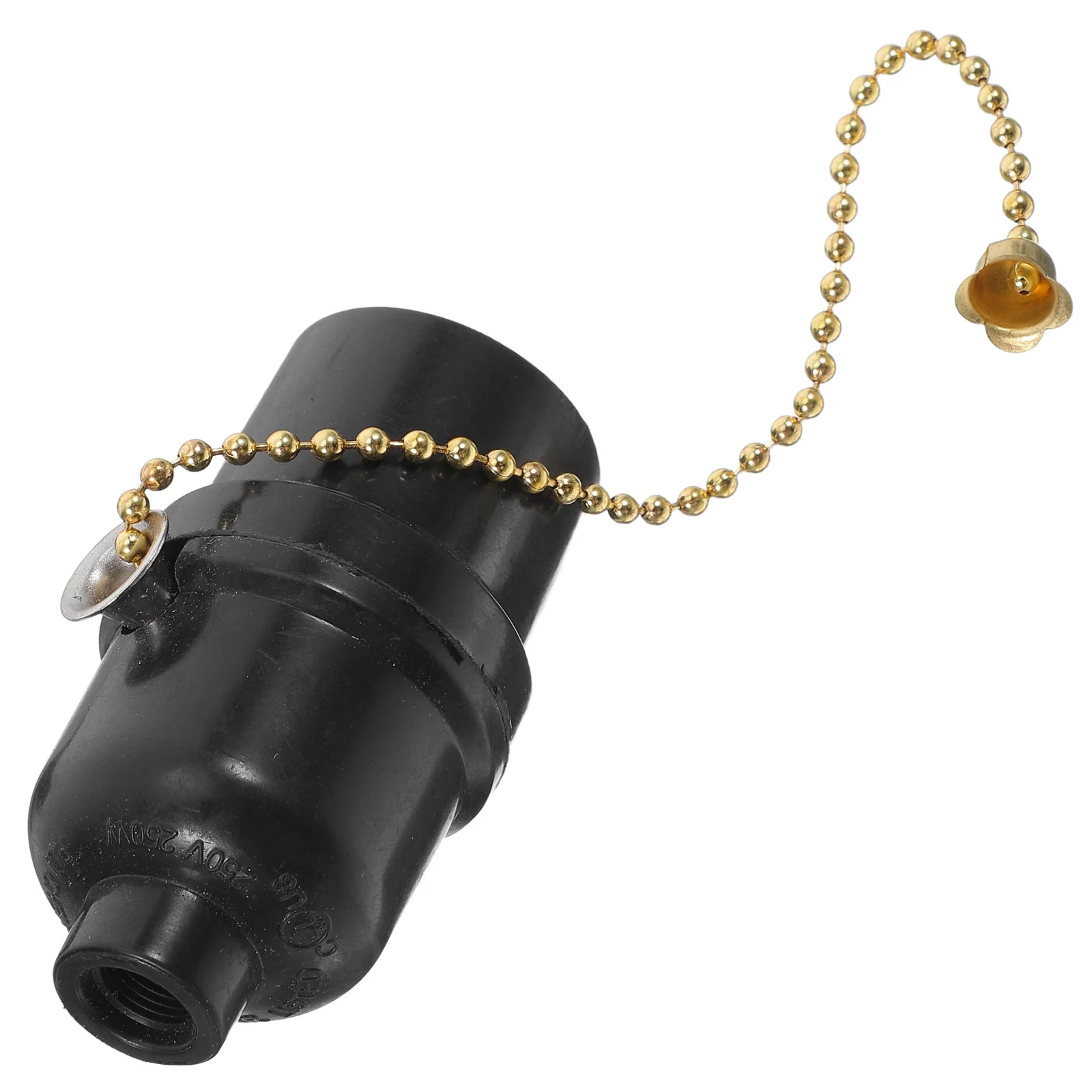 

Bakelite Light Socket E26 Black Vintage Pull Chain Switch Lamp Holder For Bedroom Living Room Bathroom Fixture Lighting