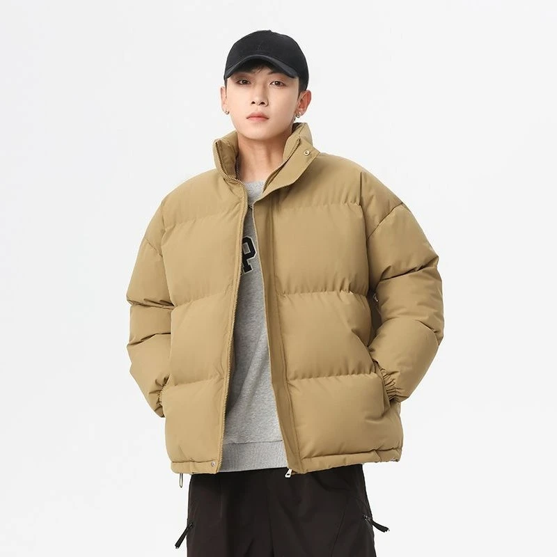 

​ Мужское зимнее пальто, распродажа, теплая куртка с капюшоном и хлопковой подкладкой для пар, антихолодный дизайн ​