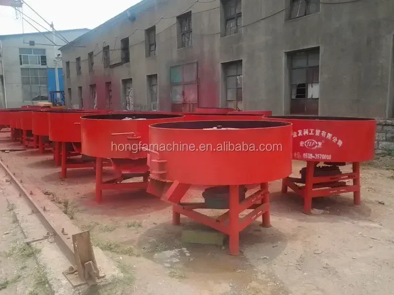 Hongfa pan mixer / concrete pan mixing plant / cement pan mixing machine JQ500 JQ350 for sale price