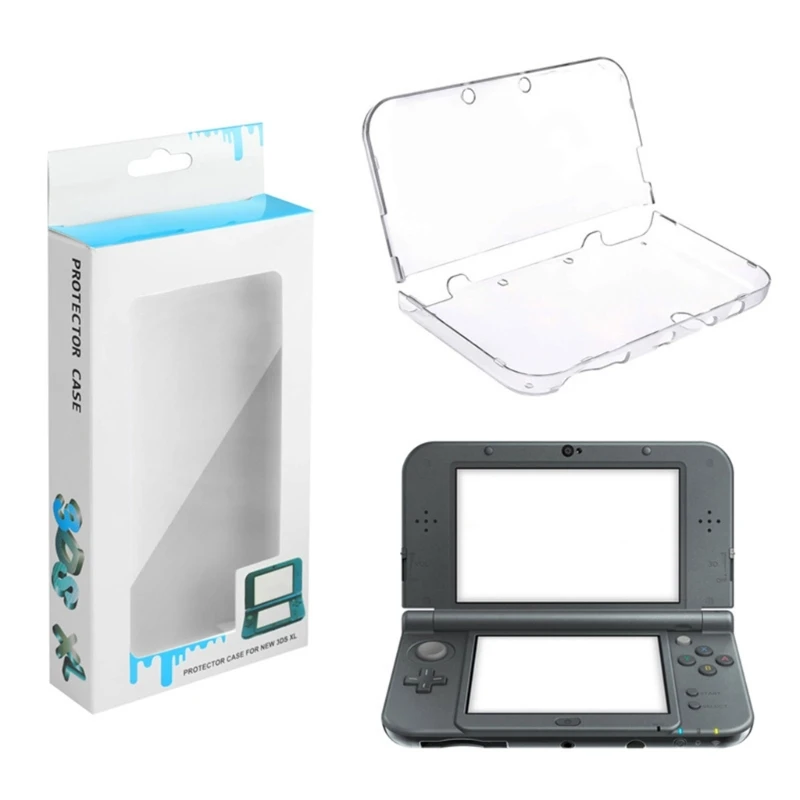 Casing PC Kristal R91A untuk Penutup Pelindung Anti Gores Cosnole Game 3DS XL Baru