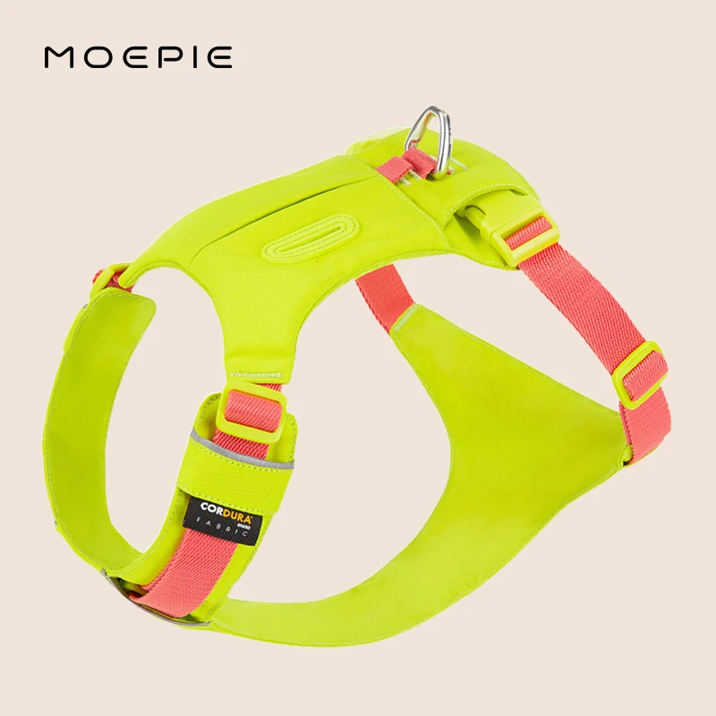 

MOEPIE Dog Chest Harness Large and Small Dog Walking Vest Lightweight Anti-breakaway Dog Traction
