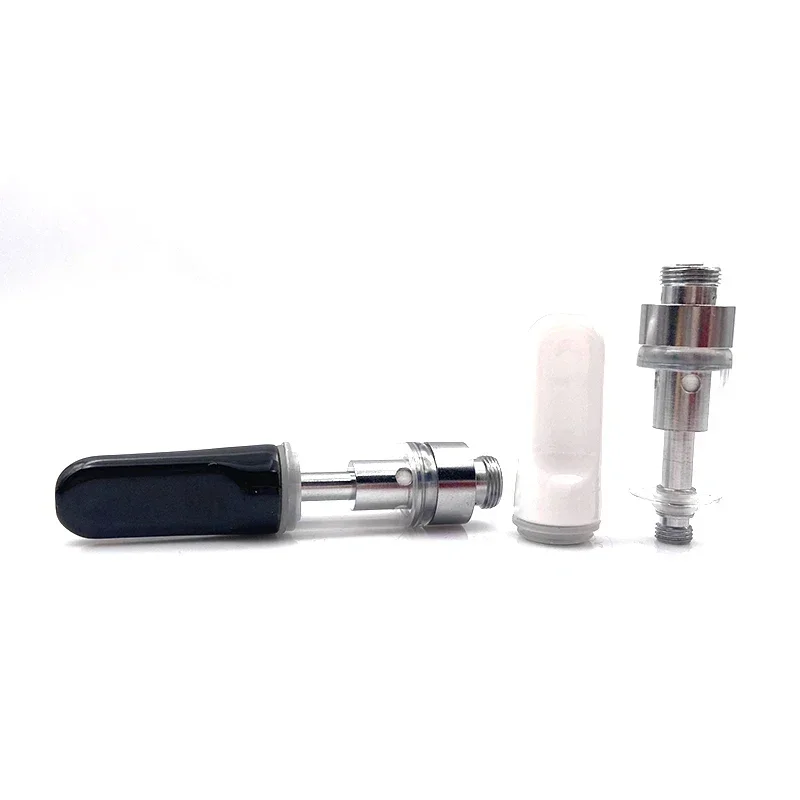 10Pcs เซรามิค510ตลับหมึก Atomizer 0.5Ml 1.0Ml แก้ว Empty Th205 Th210 510ด้ายหนาน้ำมันถัง Vape