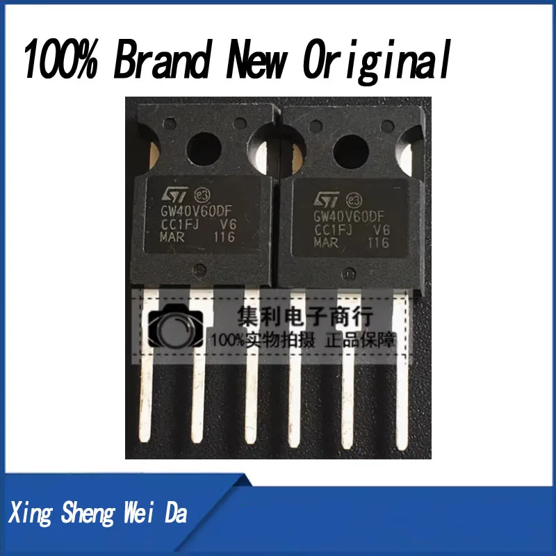 

(10 piezas) 100% nuevo conjunto de chips STGW40V60DF GW40V60DF TO-247