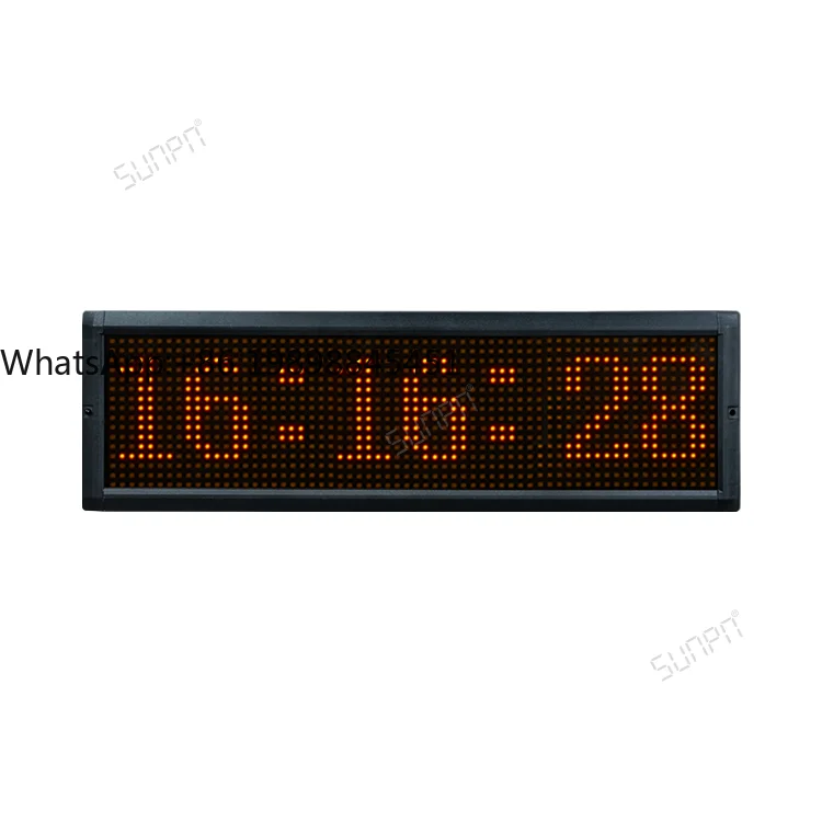 

Большой светодиодный дисплей, цифровые часы, таймер обратного отсчета, большие уличные цифровые часы, светодиодные часы с часовым поясом