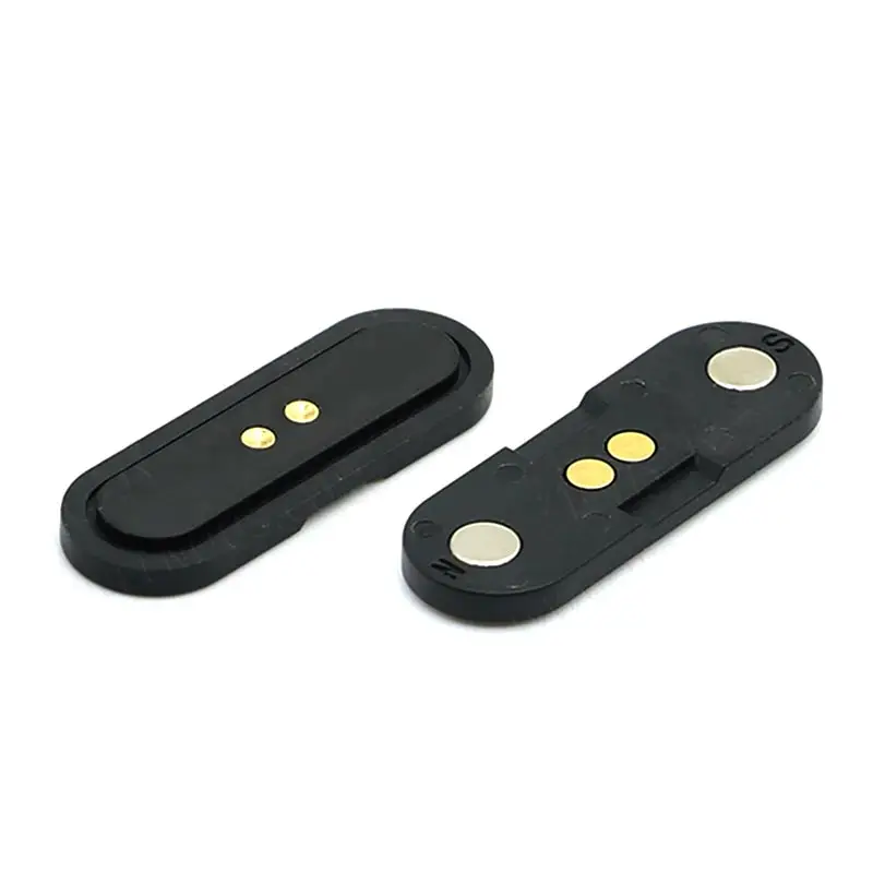1 Pair Magnetic Pogo Pin Connector 2A 2/4 Positions Pitch 2 3 4 Pin 2.5 MM Spring Loaded Pogopin Male Female Connectors
