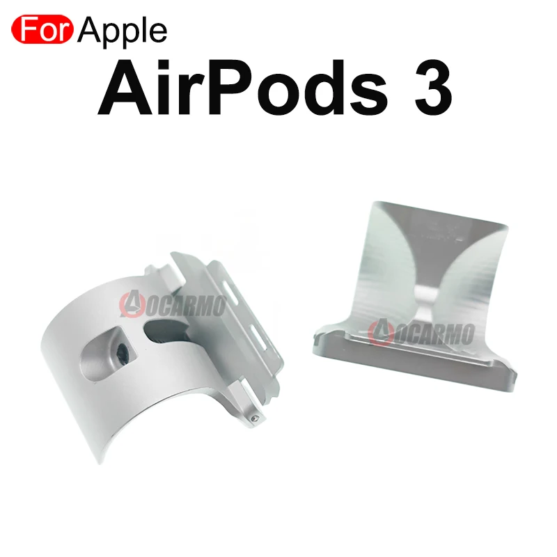 Aocarmo For Apple AirPods 1 2 3 Pro Pro2 Battery Charging Case Box Compartment Metal Hinge Rotating Shaft Replacement Part