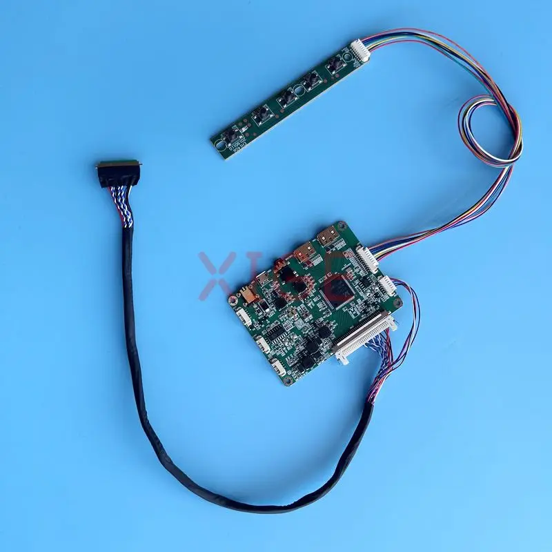 

Плата контроллера ЖК-экрана для ноутбука HB156WX1 HT156WXB NT156WHM, 1366*768, Mini-HDMI LVDS, 40-контактный, 15,6 дюйма, комплект «сделай сам», Micro USB