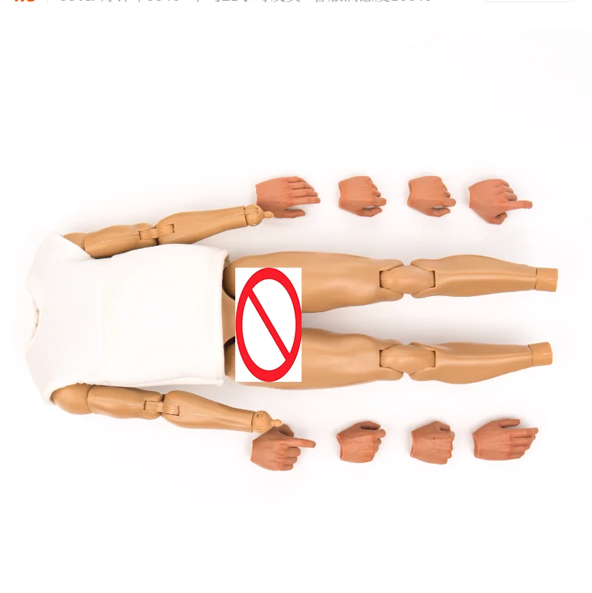 

COOMODEL SE138 1/6 Male Soldier Action Figure Body Hand Type Set Model Toy In Stock