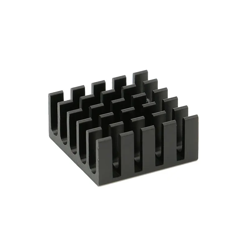 Bộ 5 Đế Tản Nhiệt 22x22x10mm Tản nhiệt Tản Nhiệt Nhôm 22*22*10mm Nhiệt bồn rửa Kim Loại làm Khe Để Làm Lạnh Chip 22mm x 22mm x 10mm