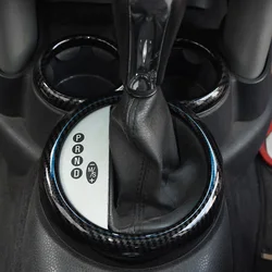 for Mini Cooper R50 R52 R53 2004 2003 2002 2001 Console Gear Shifter Ring Bezel Shift Box Panel Trim Cover Interior Dust Ring