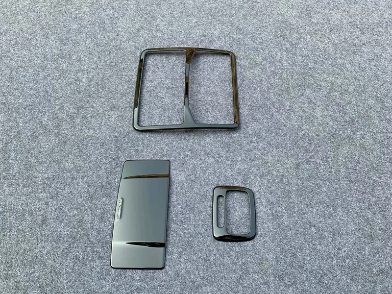 車アクセサリー-ピアノブラック-インテリアライト-ルームランプ-トリムカバー-三菱-デリカ-d-5-2019-2020用