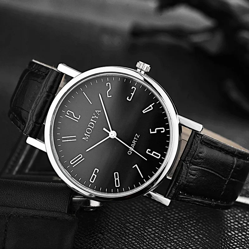 Brand Simple Numbers Scale Dial Roman Numerals Watches Leather Belt Quartz Wristwatch Women Man Clock Relogio Mujer Hot Gifts