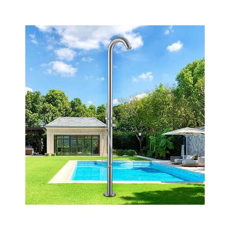 

Hot Sale Garden Beach Pool Shower Set Garden Hand Shower Set for Swimming Pool Beach Garden