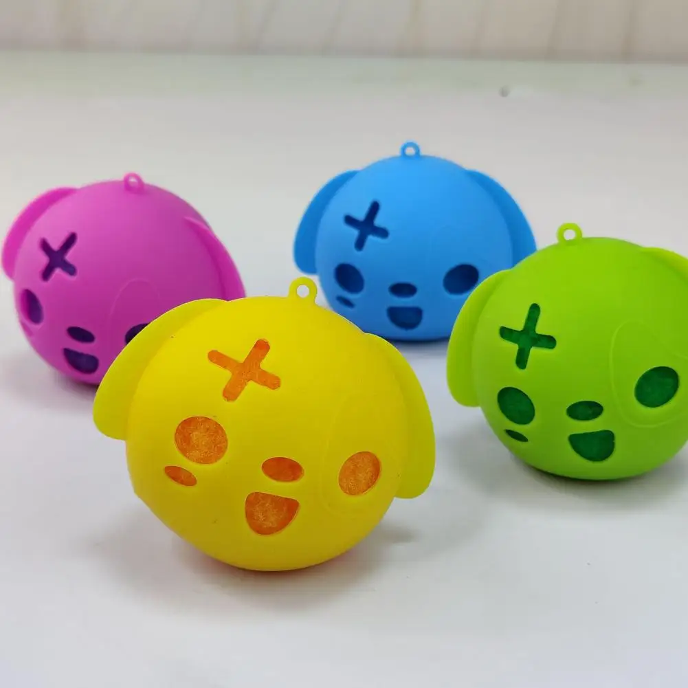 Water Toys for Kids Reusable Silicone Water Balls with Plush Core Soft Squeezable Splash Toys for Kids Adults Summer Pool Fun