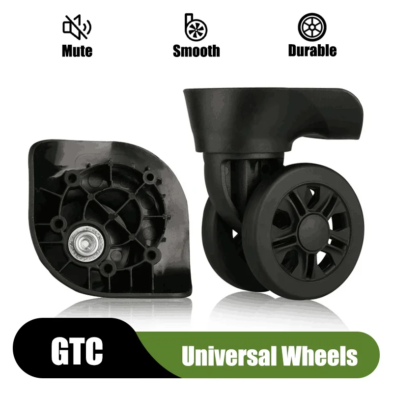 For Samsontie BP7 Premium Replacement Luggage Wheel Set Durable 360°Swivel Luggage Wheels Repair Kit Includes Installation Tools