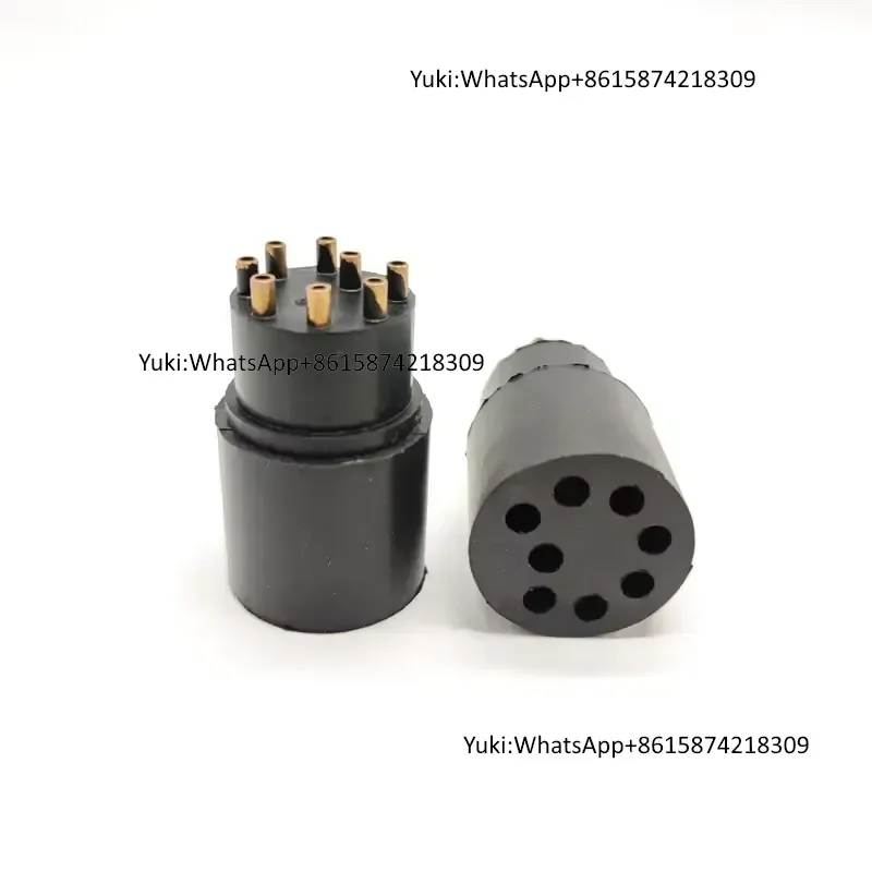 AT8F Industrial IP69 Circular Underwater Work Connector Bulkhead Watertight for Power Applications