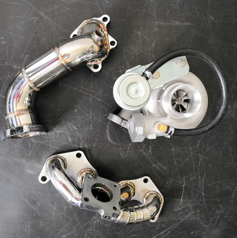 ct9 turbo kit for  starlet ep82/ep91 turbocharger exhaust manifold  downpipe