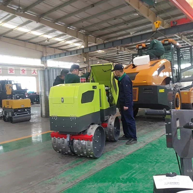 Good! Small Road Roller Self Developed Remote Control Trench Roller Price