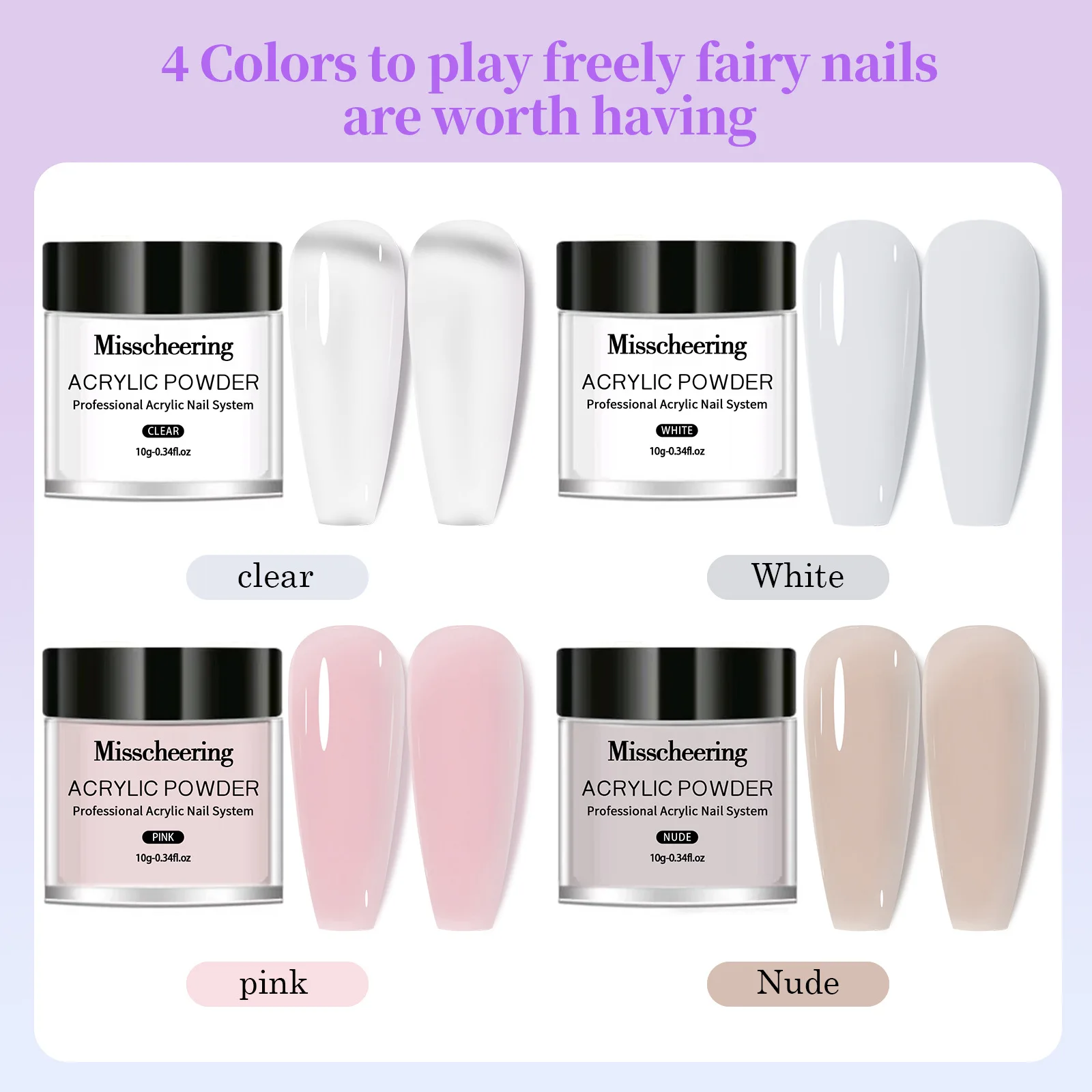 Conjunto de nail art para iniciantes com kit de broca para unhas e pó cromado para uso doméstico