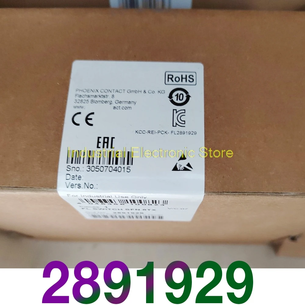 Industrial Ethernet Switch FL SWITCH SFN 8TX 2891929