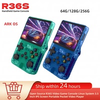 GOOD R36S Retro Handheld Video Game Console Linux System 3.5 Inch IPS Screen  Portable Pocket Video Player 64GB 128GB