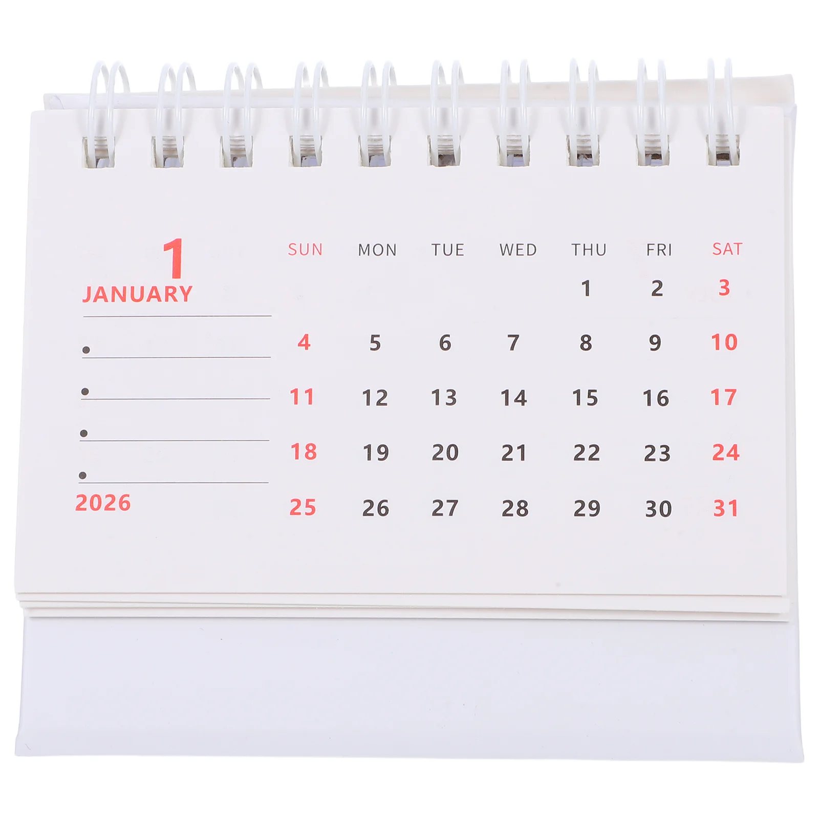 

2026 Desk Mini Standing Flip Desktop Calendar For Home Office School Monthly Planner Small Table Calendar 2026