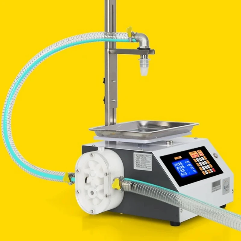 Honey filling machine numerical control quantitative viscous liquid bottling tahini paste lubricating oil canning equipment