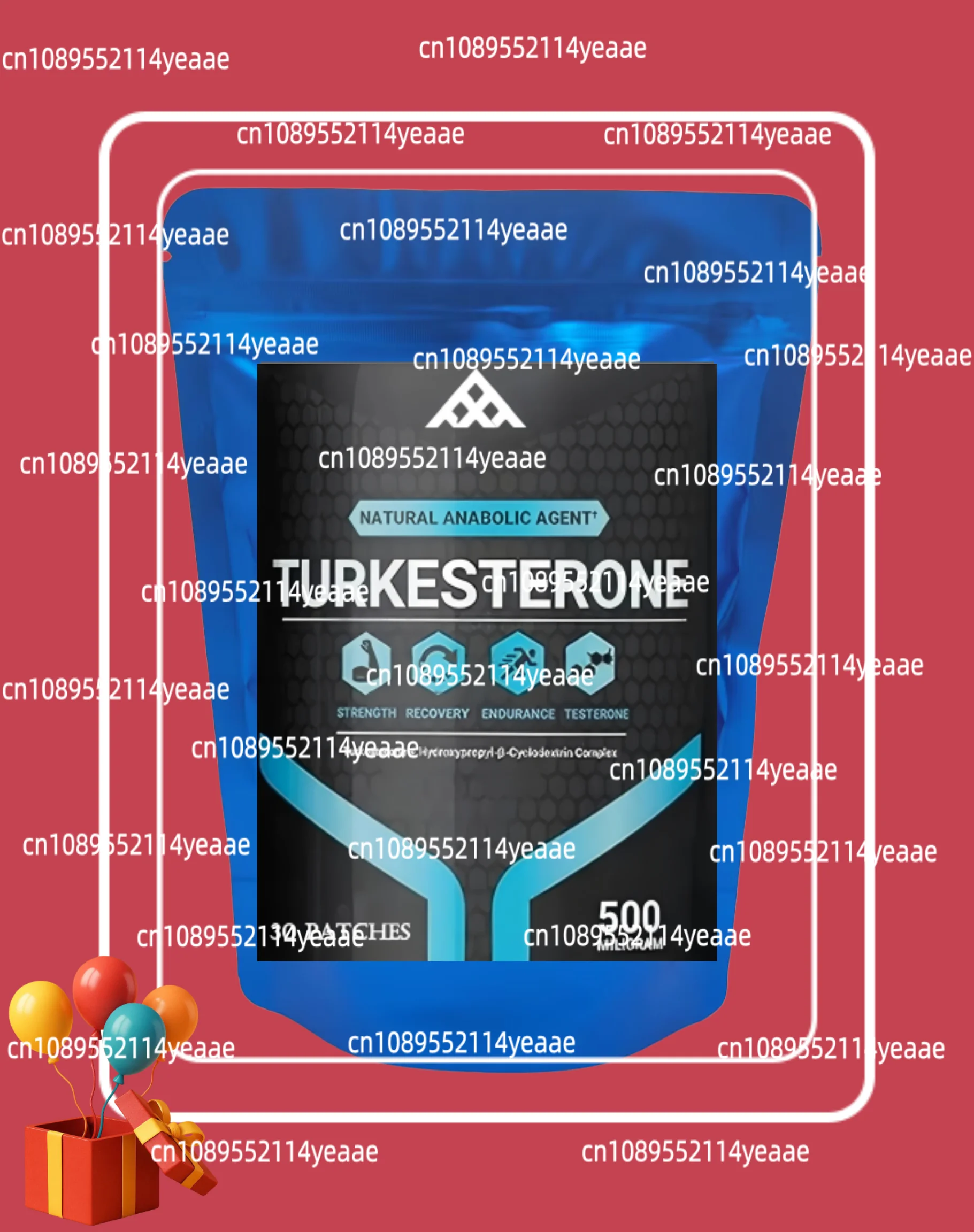 30 Patches Turkesterone Transdermal Patches Ultra High Strength For Athletic Performance & Muscle Mass