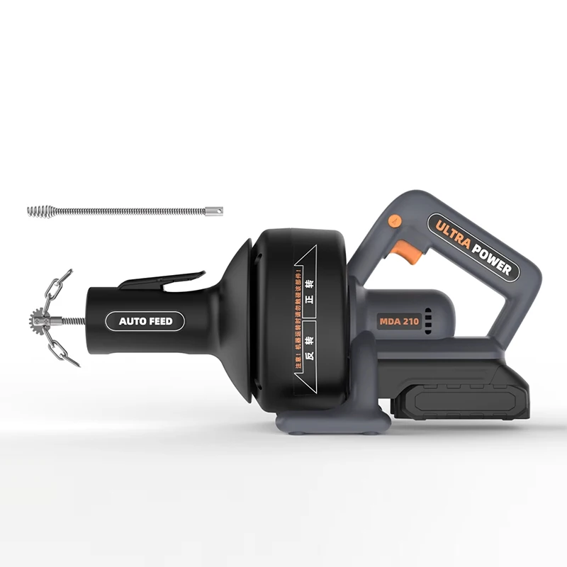 

Drain Snake Electric Drain Cleaning Tool Kitchen Drain Clog Remover for Grease and Hair Toilet Unclogger