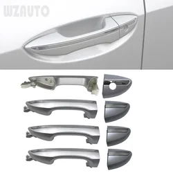 1 Set Exterior Outside 4 Doors Handle Front Rear Outer Handle For Toyota Corolla 2014 2015 2016 2017 2018