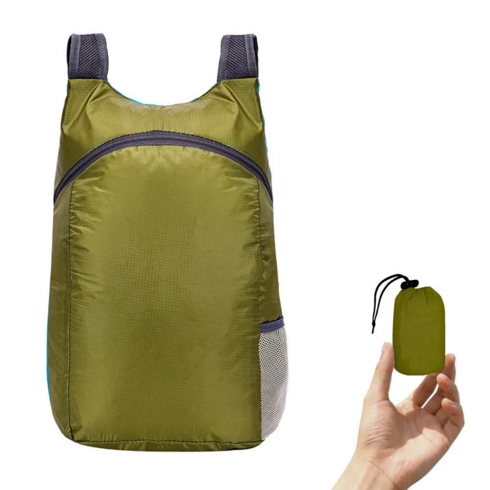 New 20L Packable Backpack Lightweight Ultralight Handy Travel Daypack Bag Foldable Outdoor Folding Bag For Men Women