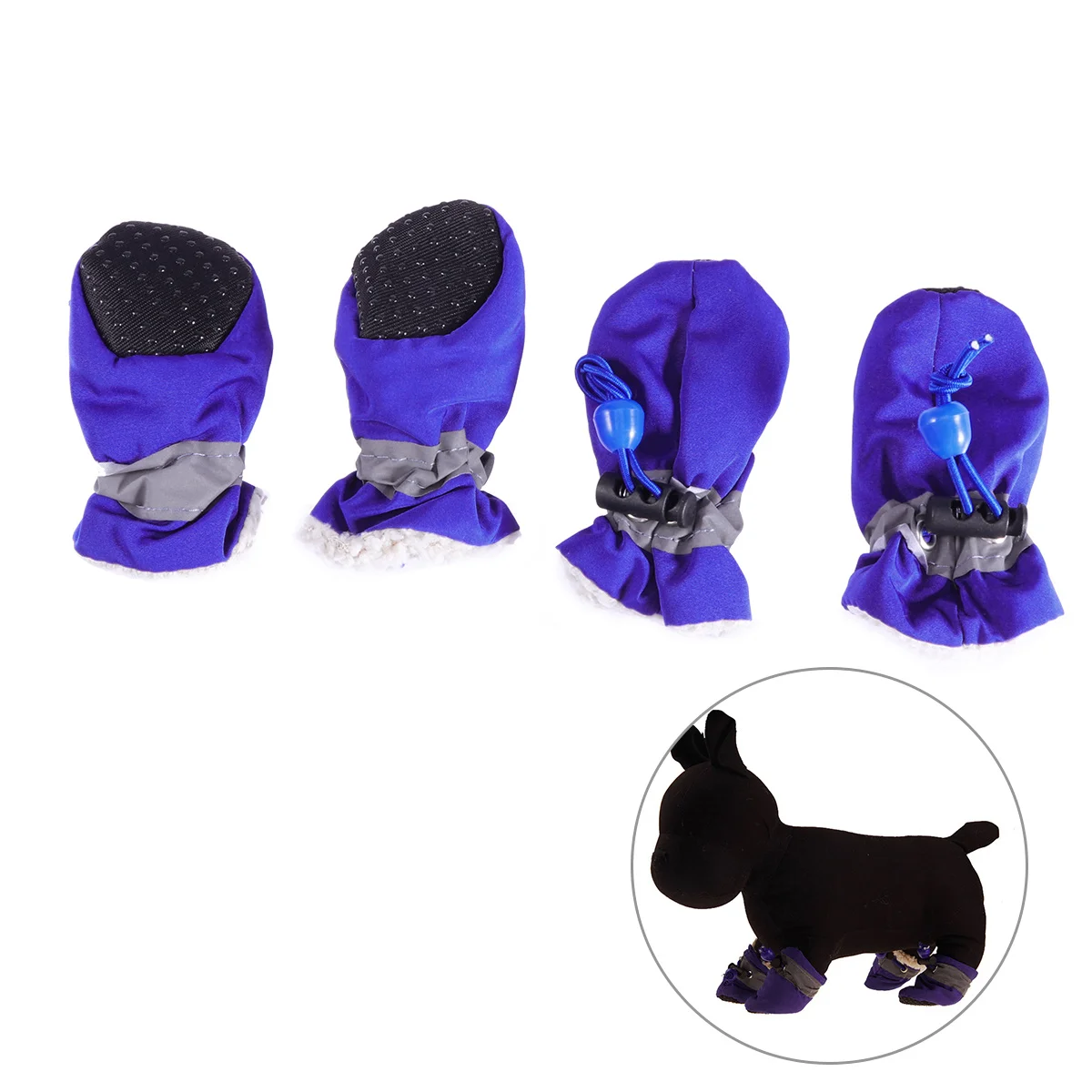 

Shoes for Dog Puppies Dogs Waterproof Boots Paw Snow Non Slip Socks Pets Doggy Small