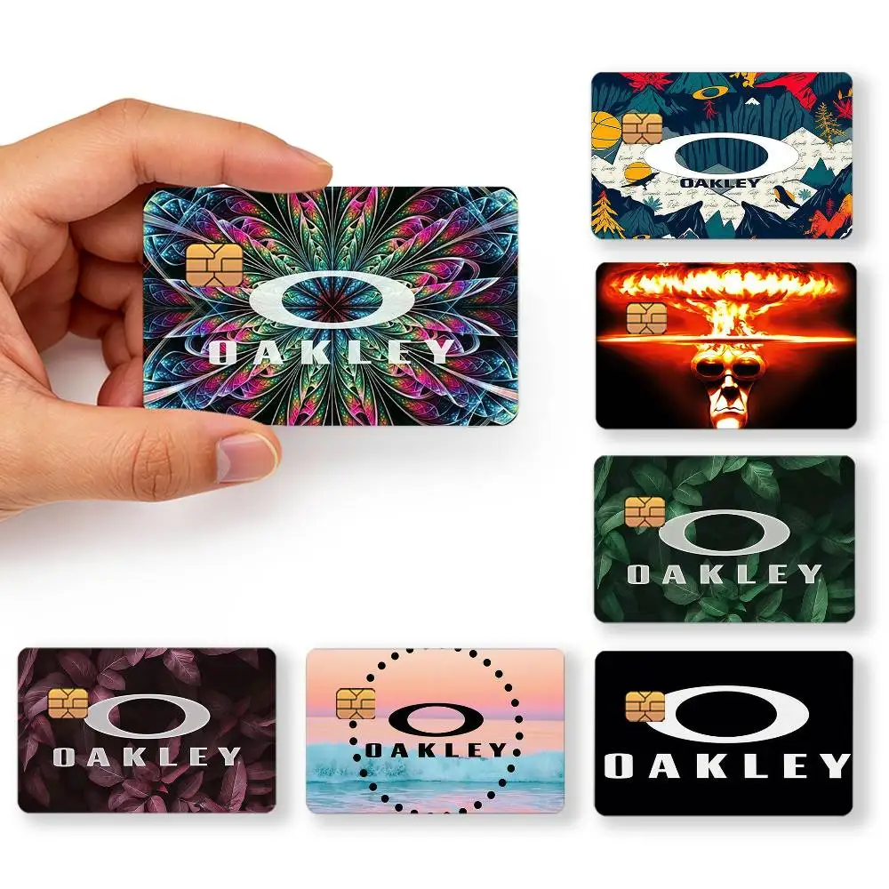 Fashion Classic Brand Cool O-OakleyS Retro Creative Bank Card Sticker Covers Chip Cards Credit Card Skins Scratch Protection