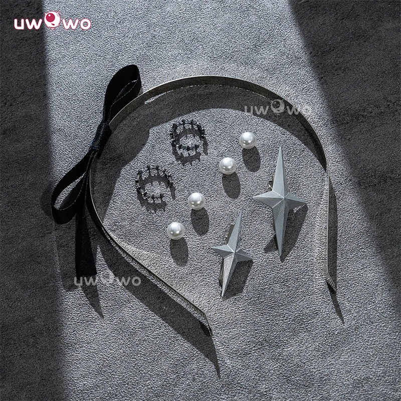 UWOWO 레미엘 코스프레 콜라보 시리즈: 게임 제닌리스 존 제로 ZZZ 레미엘 댄 화이트 엔젤 코스프레 의상 할로윈 의상