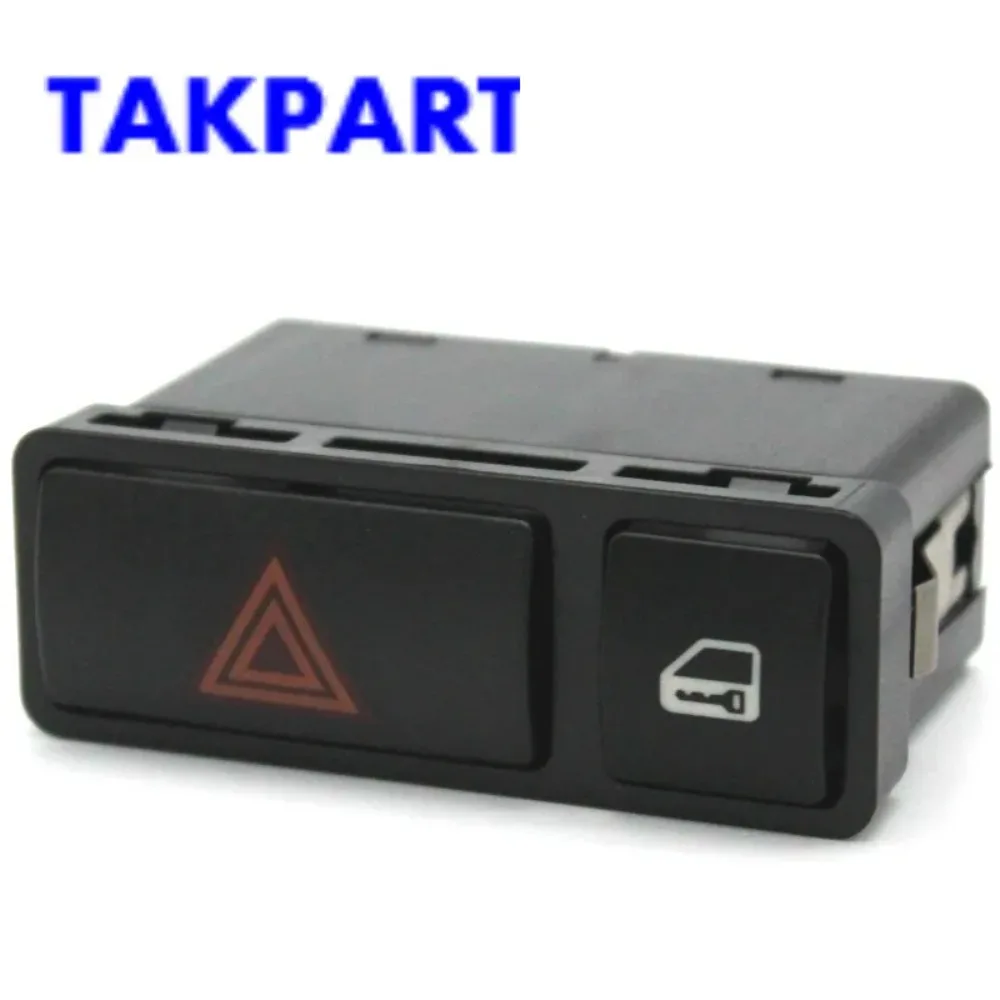 TAKPART Hazard Warning Light Emergency Flasher Switch For BMW 3 Series E46 E53 E85 325 X5 61318368920