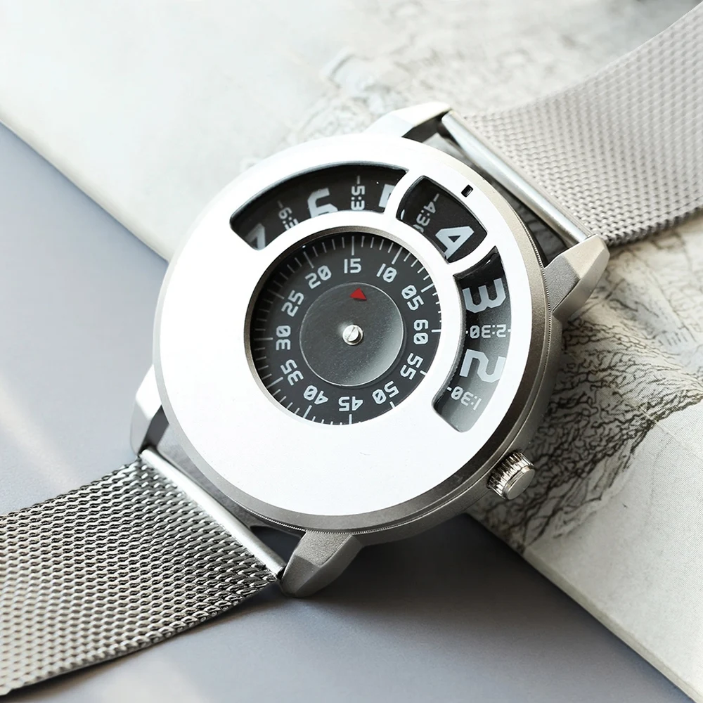 Creative Design Fashionable Men's Watch, Unisex Wristwatch, Unique and Distinctive Gift Watch