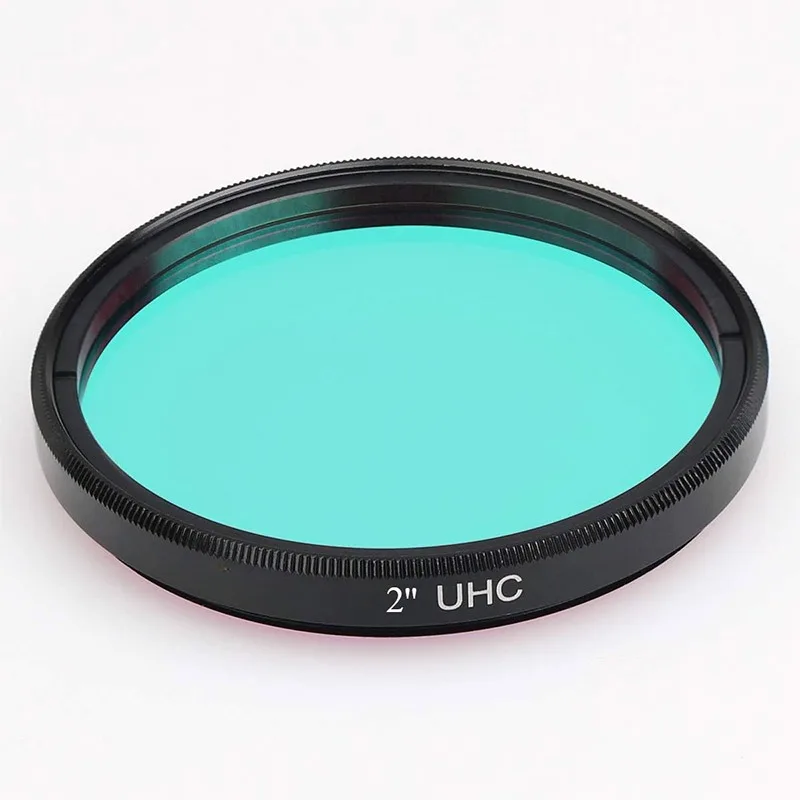 Filtro UHC de 2 polegadas para Telescópio Astronômico, Observação de Nebulosas do Céu Profundo, Filtro de Ultra Alto Contraste, Rosca M48, Astrofotografia Visual