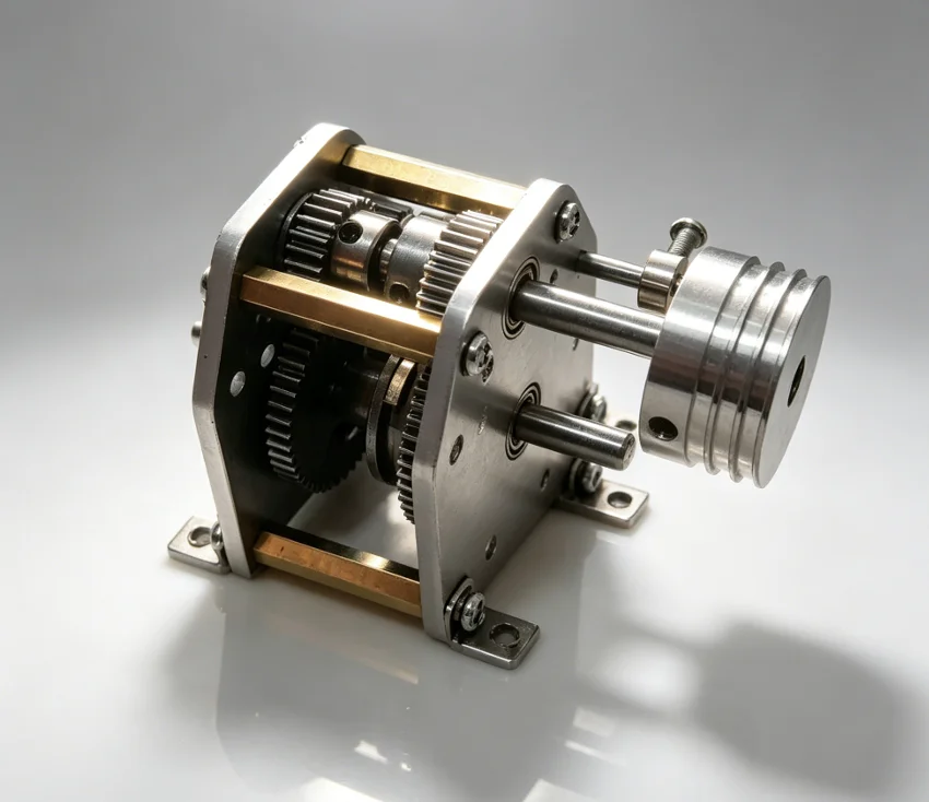 Model Gearbox With Reverse Gear, Fuel Vehicle Engine Wave Box
