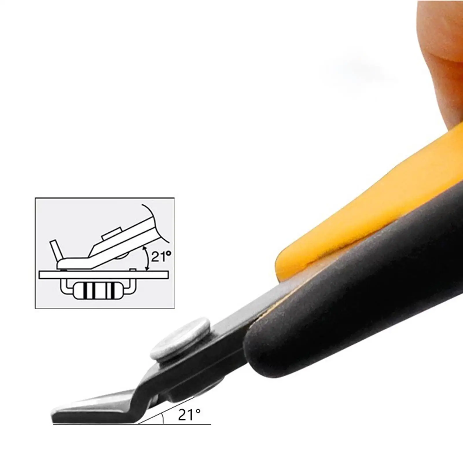 Wire Cutter Side Cutter Multifunctional Compact Wire Pliers Diagonal Cutter for Artificial Flowers Electronics Circuit Board