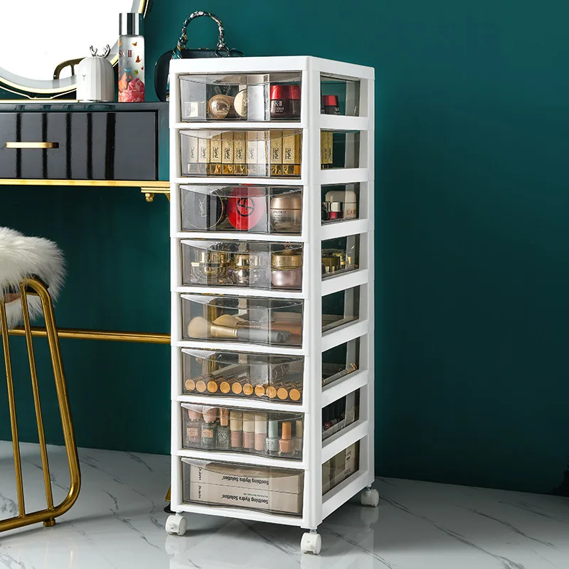 Slim Drawer Cabinet Multi-trolley Drawer Cabinet Nail trolley