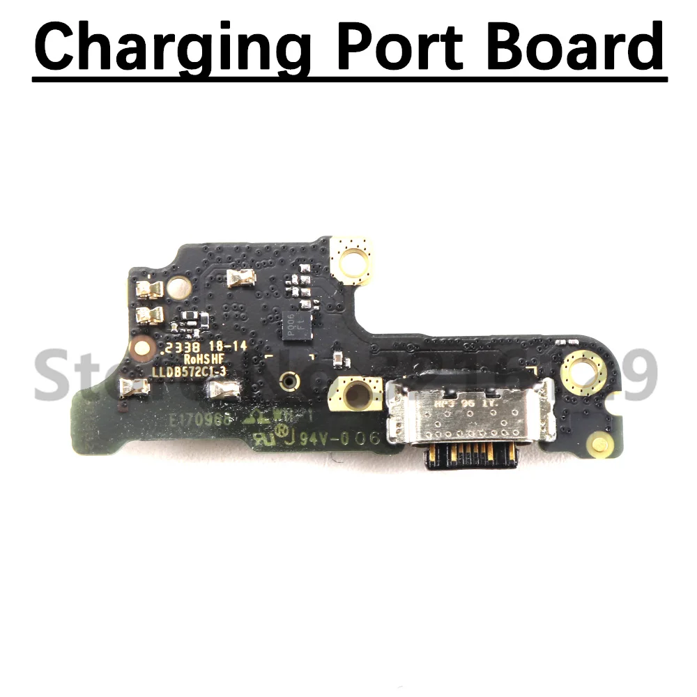 LoudSpeaker Earpiece Speaker Charging Port Board For Xiaomi Redmi 13C SIM Card Tray Power Volume Fingerprint Sensor Flex Cable