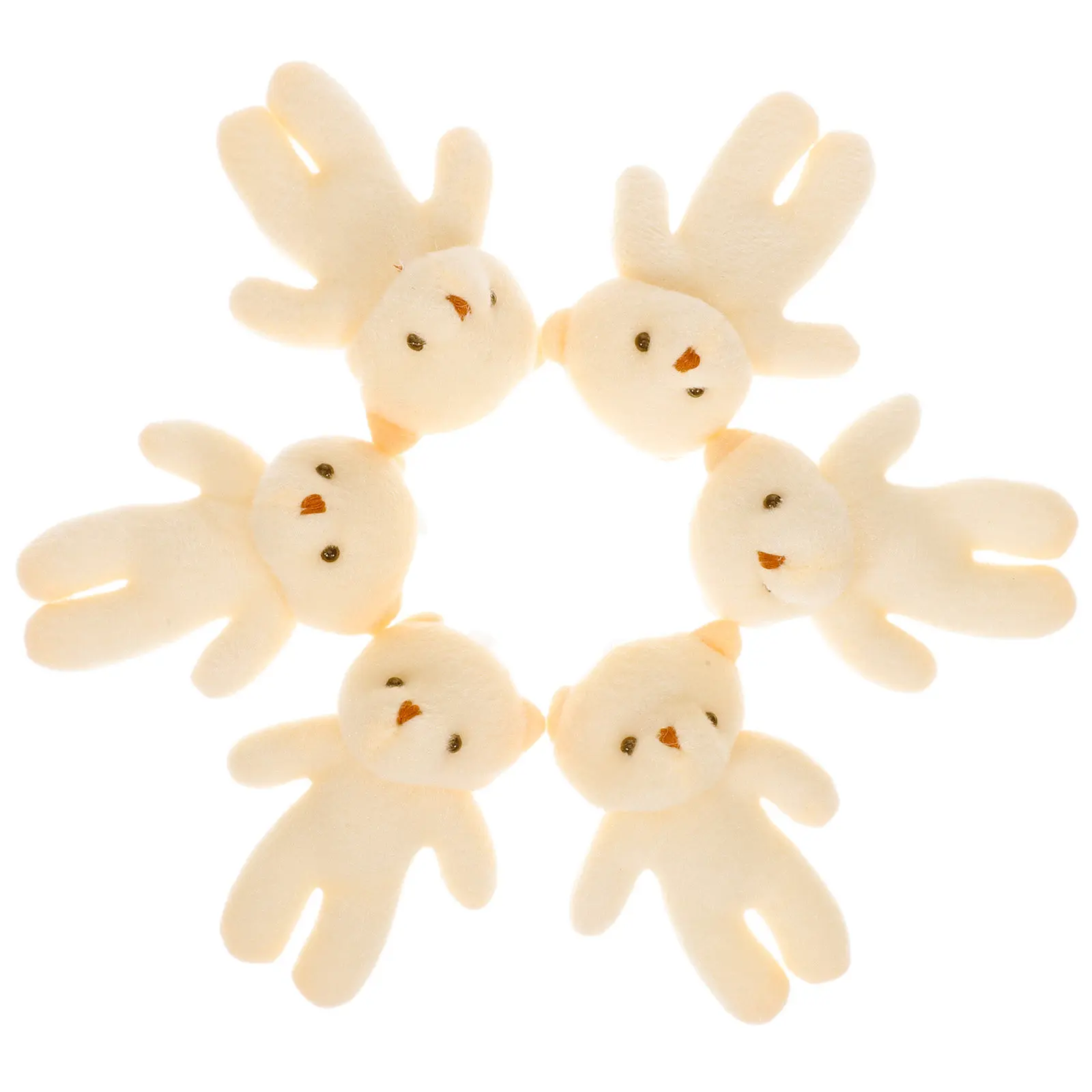 

18 шт. мини-подвесок в виде медведей: милые, портативные, легкие, декоративные, для сумок, многофункциональные, износостойкие