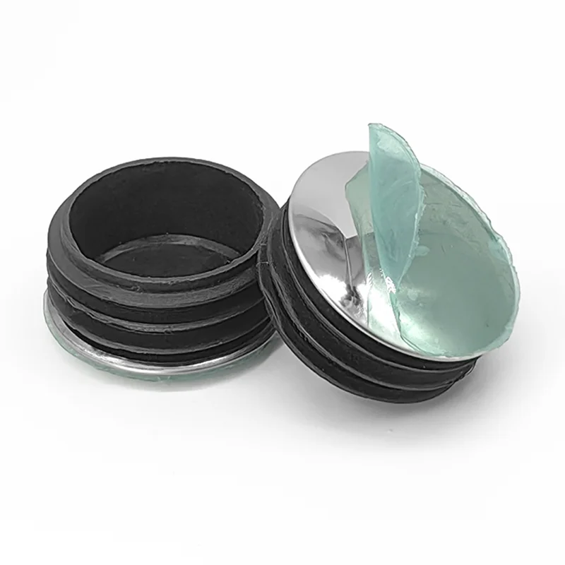 16-60mm Furniture Table Foot Tip Chairs Legs Pad Protector Cover Stainless steel Screw Caps Pipe Plug Lid Tube Hole Protection - Detail 1