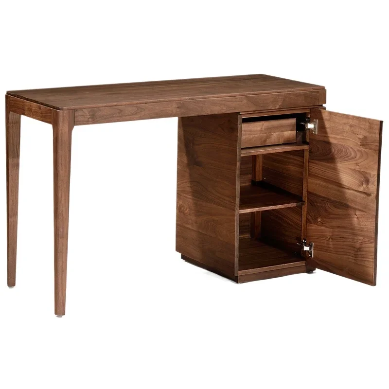 

North American black walnut Italian study furniture with drawers Children's writing desk