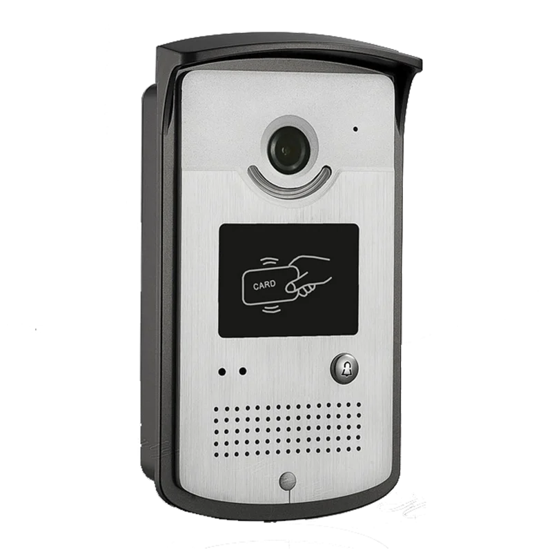 SIP network video doorphone system single button door camera panel