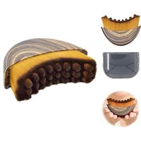 Portable Lymphatic Contour Face Brush Multi-function Chin Reduce Puffiness Lymphatic Drainage Face Brushs Facial Sculpting Tool